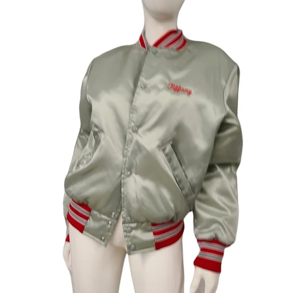 Holloway Bowling Varsity Jacket sz Medium - Picture 4 of 8